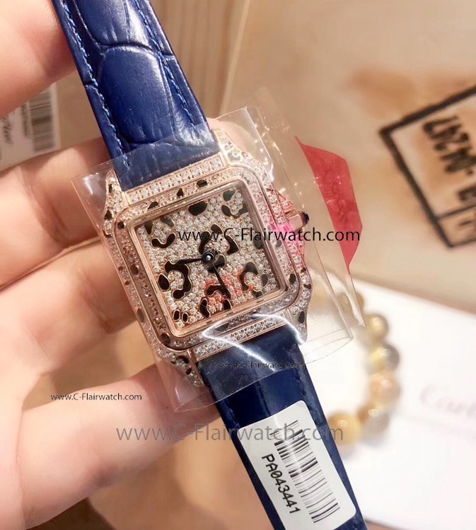 Panthere de Cartier Watch Lady Leopard Dial Rose Gold